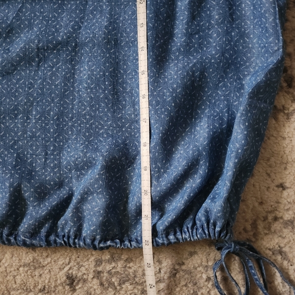 Universal Thread Lyocell Drawstring Hem Tank - Picture 9 of 9